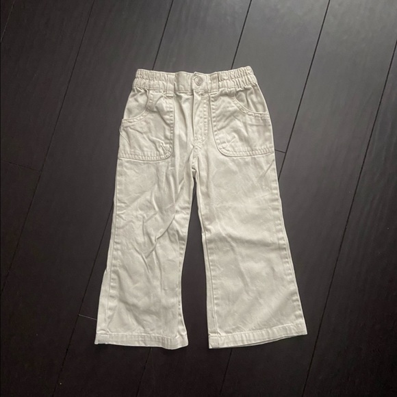 Wonder kids khaki toddler boy pants with elastic waistband size 2T EUC - Picture 1 of 3